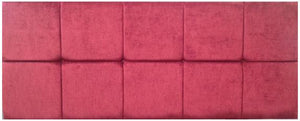 5ft Headboard - Wine Velvet