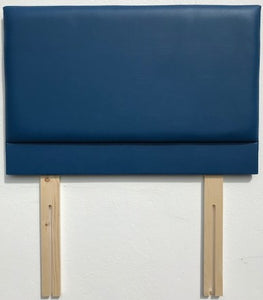 3ft Headboard - Ocean Blue Leatherette
