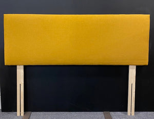 5ft x 21" Headboard - Florence Mustard