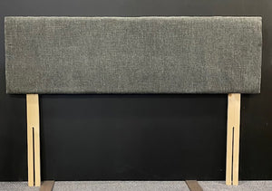 5ft Headboard- Grey Fabric