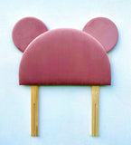 3ft (90cm)  Single - Mouse Headboard